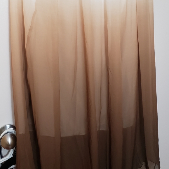 Skirt. Flowy. Ombre color. - Picture 2 of 3